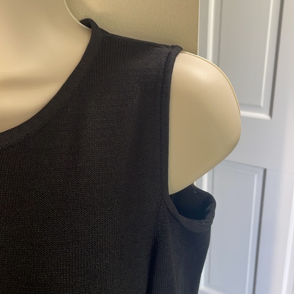 Inc black cold shoulder top - Picture 2 of 13